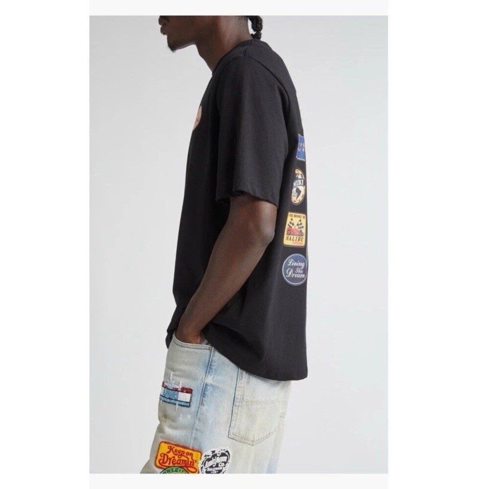 Amiri Station Patch Graphic Black T-Shirt Men Size Xs Authentic Receipt included - Picture 13 of 14